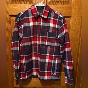 Kith Brushed Flannel Ginza Shirt-Nocturnal